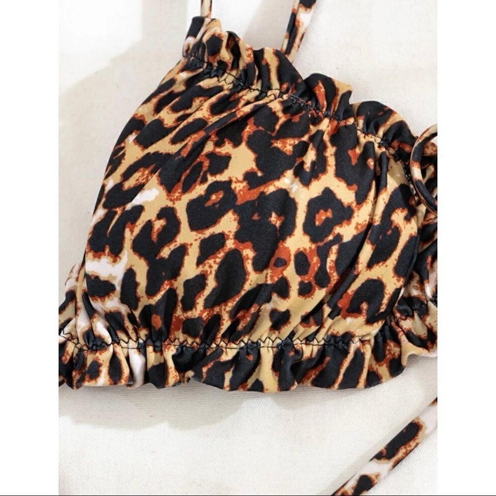 Leopard Print Bikini Set - Picture 8 of 9